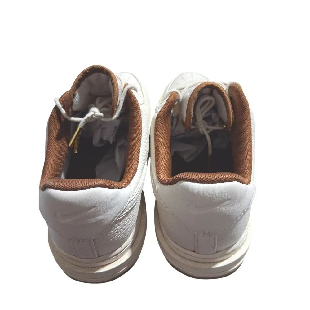 Nike Air Force 1 Low Luxe Pearl Pecan Mens size 10.5 Classic Streetwear Sneakers